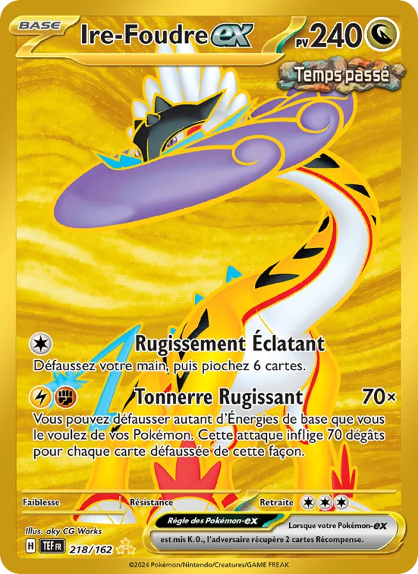 Carte Ire-Foudre-ex 218/162 – Forces Temporelles