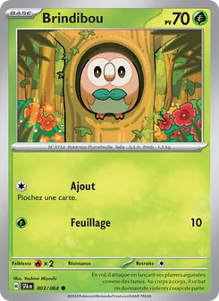 Carte Brindibou 003/064 – Fable Nébuleuse