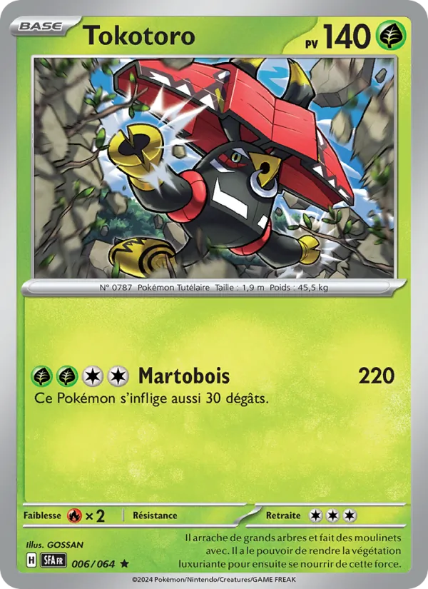 Carte Tokotoro 006/064 – Fable Nébuleuse