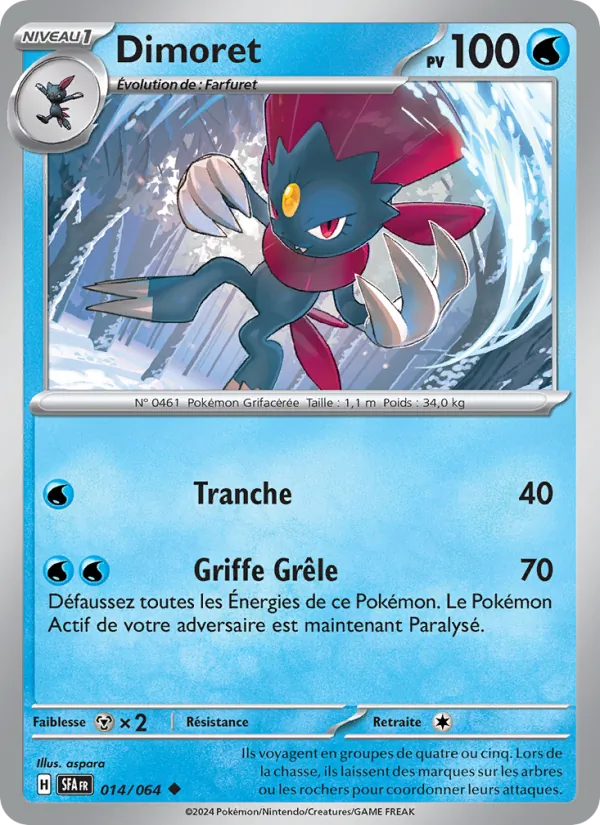 Carte Dimoret 014/064 – Fable Nébuleuse