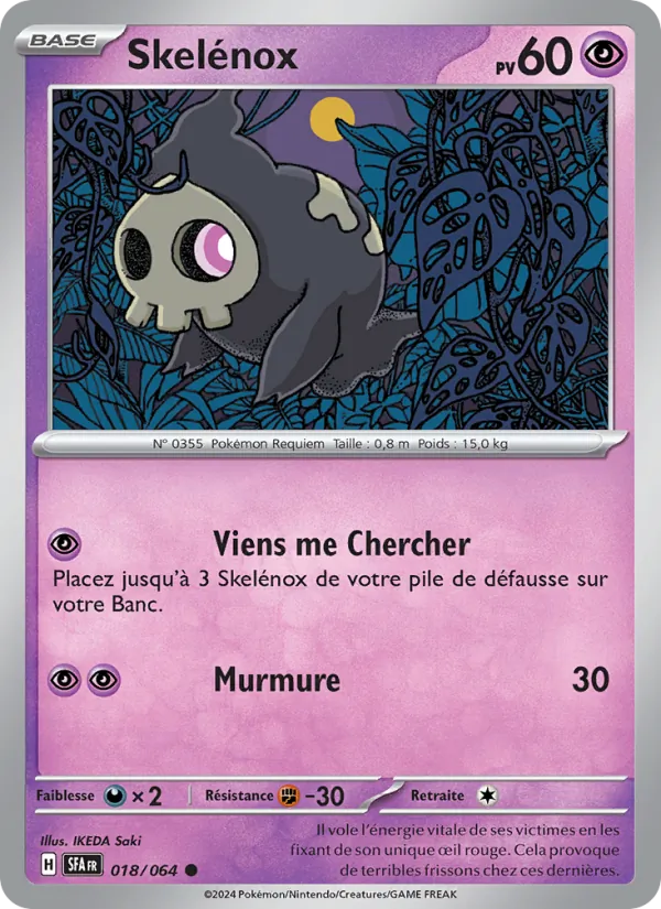 Carte Skelénox 018/064 – Fable Nébuleuse