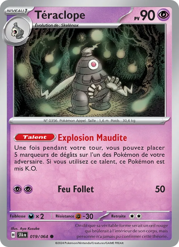 Carte Téraclope 019/064 – Fable Nébuleuse