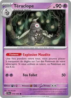 Carte Téraclope 019/064 – Fable Nébuleuse
