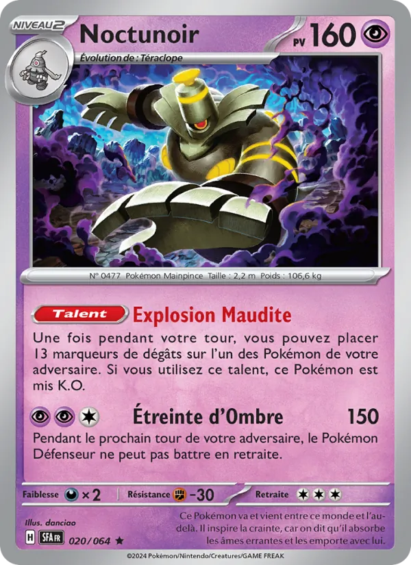 Carte Noctunoir 020/064 – Fable Nébuleuse