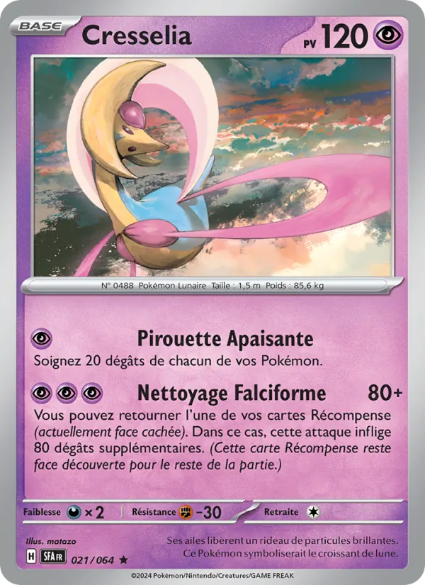 Carte Cresselia 021/064 – Fable Nébuleuse