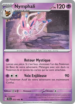 Carte Nymphali 022/064 – Fable Nébuleuse