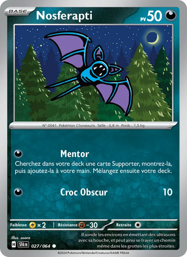 Carte Nosferapti 027/064 – Fable Nébuleuse