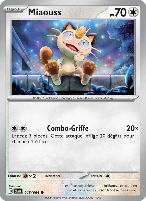 Carte Miaouss 048/064 – Fable Nébuleuse