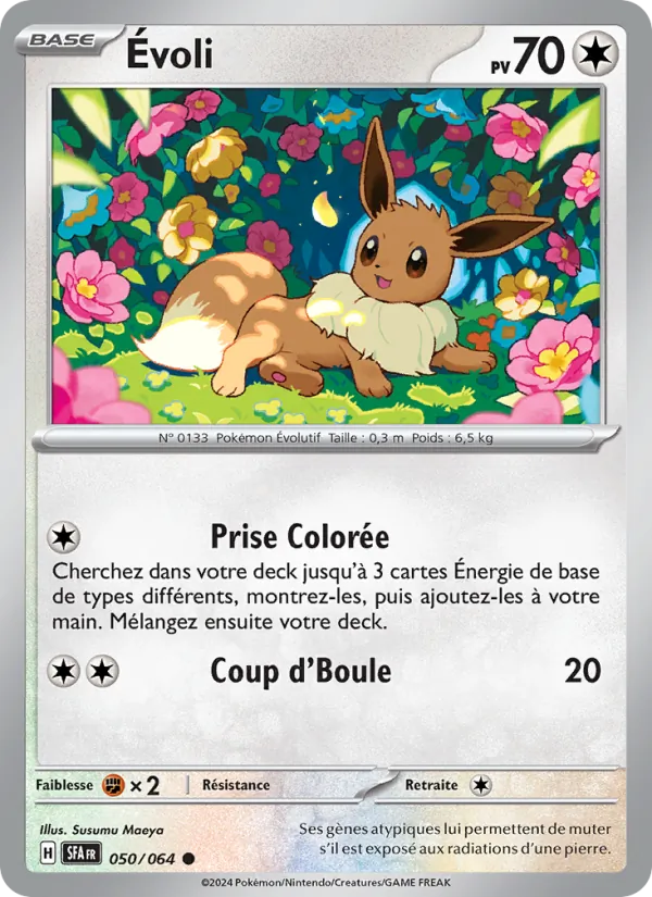 Carte Évoli 050/064 – Fable Nébuleuse