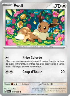 Carte Évoli 050/064 – Fable Nébuleuse