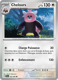 Carte Chelours 053/064 – Fable Nébuleuse