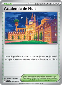 Carte Académie de Nuit 054/064 – Fable Nébuleuse