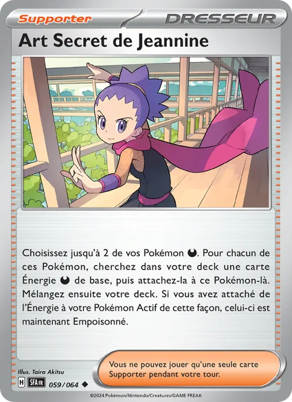 Carte Art Secret de Jeannine 059/064 – Fable Nébuleuse