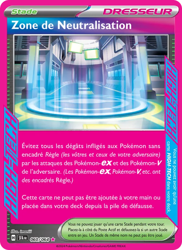 Carte Zone de Neutralisation 060/064 – Fable Nébuleuse