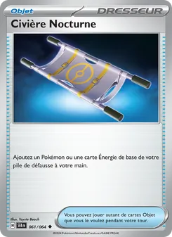 Carte Civière Nocturne 061/064 – Fable Nébuleuse