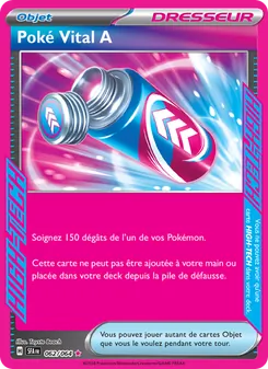 Carte Poké Vital A 062/064 – Fable Nébuleuse