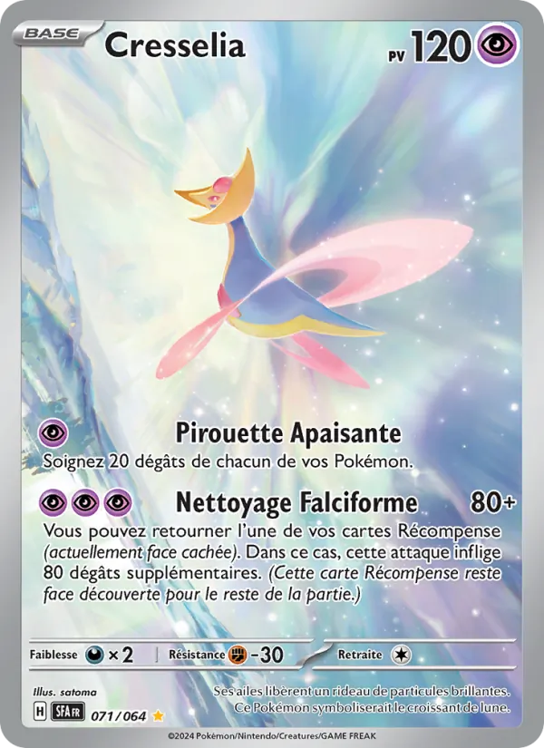 Carte Cresselia 071/064 – Fable Nébuleuse