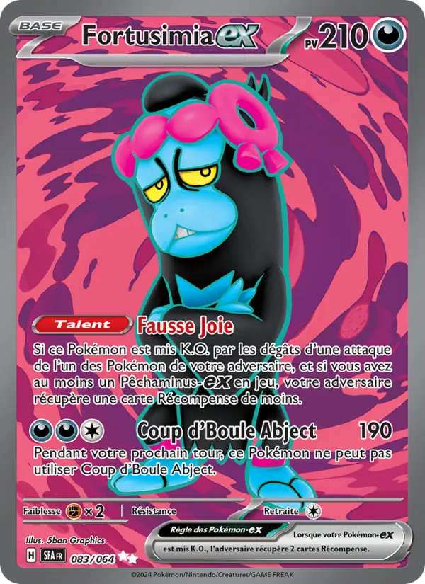 Carte Fortusimia-ex 083/064 – Fable Nébuleuse