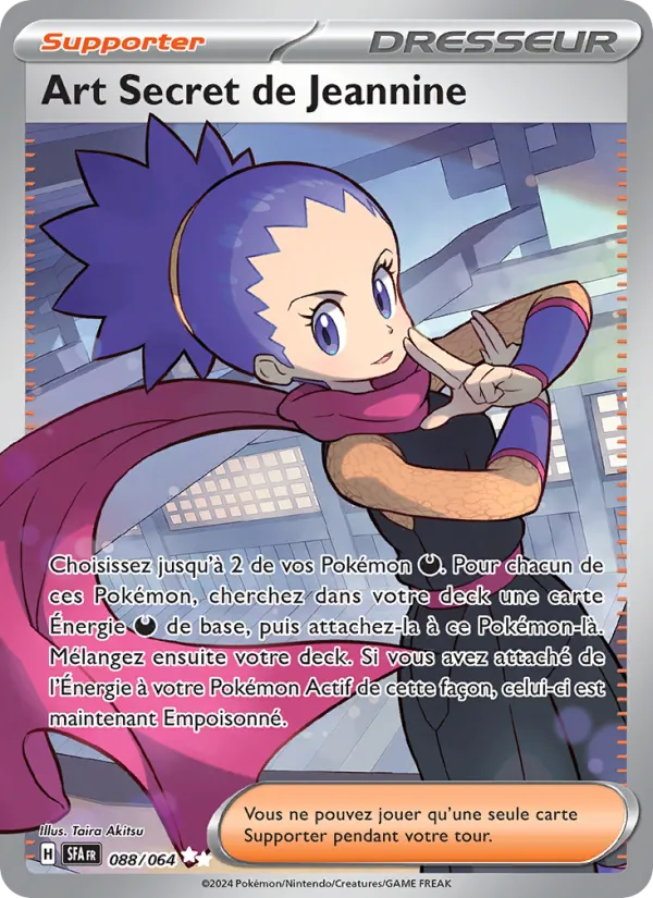Carte Art Secret de Jeannine 088/064 – Fable Nébuleuse