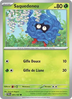 Carte Saquedeneu 001/167 – Mascarade Crépusculaire