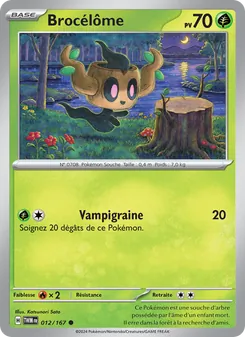Carte Brocélôme 012/167 – Mascarade Crépusculaire