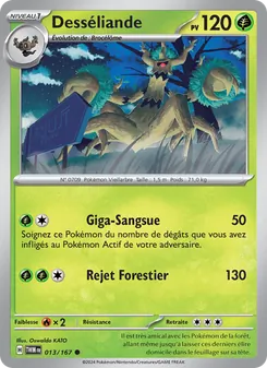Carte Desséliande 013/167 – Mascarade Crépusculaire