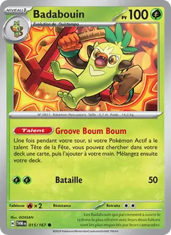Carte Badabouin 015/167 – Mascarade Crépusculaire