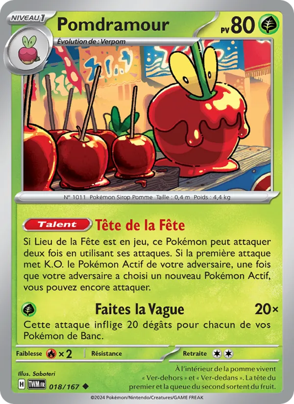 Carte Pomdramour 018/167 – Mascarade Crépusculaire