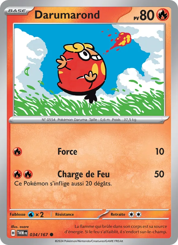 Carte Darumarond 034/167 – Mascarade Crépusculaire