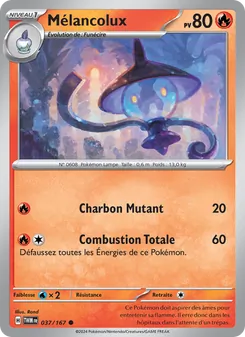 Carte Mélancolux 037/167 – Mascarade Crépusculaire