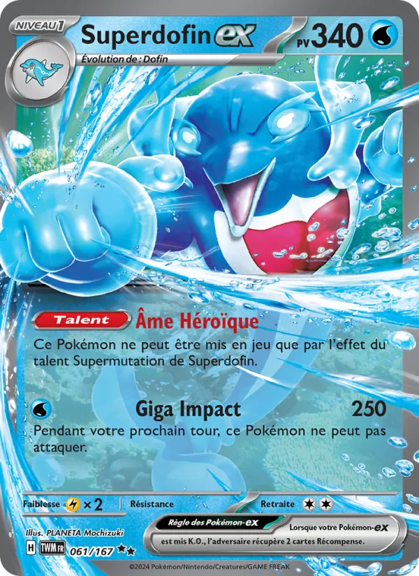 Carte Superdofin-ex 061/167 – Mascarade Crépusculaire