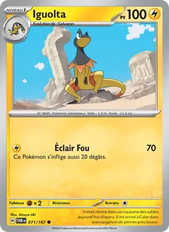Carte Iguolta 071/167 – Mascarade Crépusculaire
