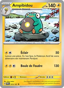 Carte Ampibidou 074/167 – Mascarade Crépusculaire