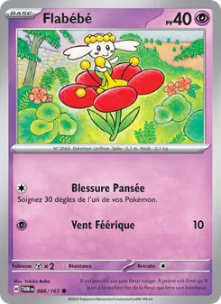 Carte Flabébé 086/167 – Mascarade Crépusculaire