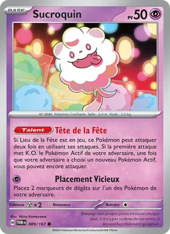 Carte Sucroquin 089/167 – Mascarade Crépusculaire