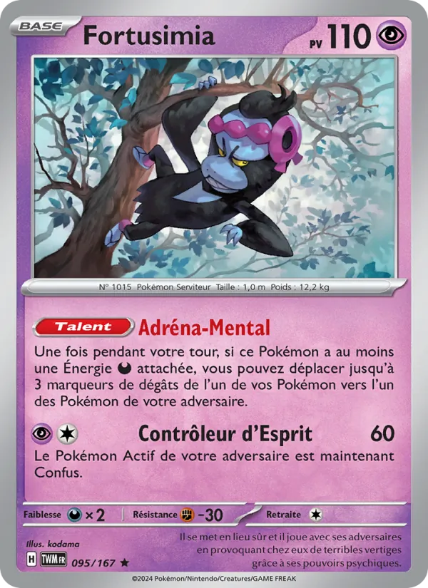 Carte Fortusimia 095/167 – Mascarade Crépusculaire