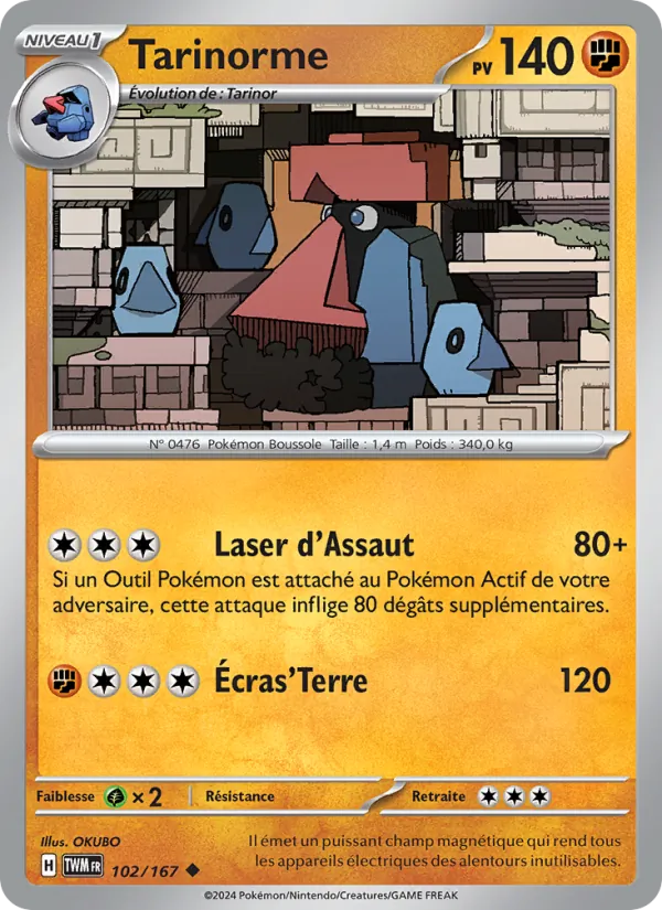 Carte Tarinorme 102/167 – Mascarade Crépusculaire