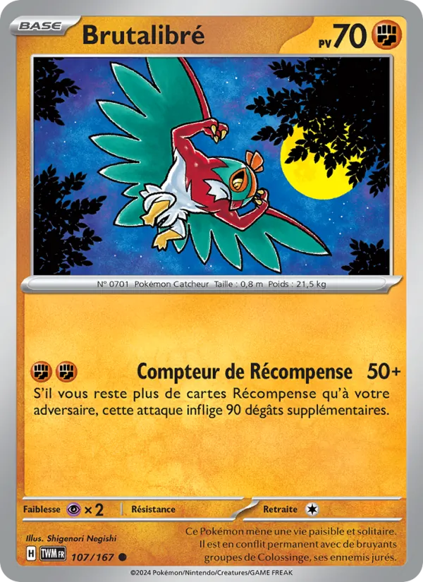 Carte Brutalibré 107/167 – Mascarade Crépusculaire
