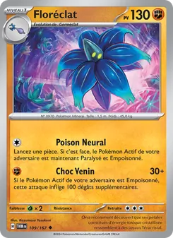 Carte Floréclat 109/167 – Mascarade Crépusculaire
