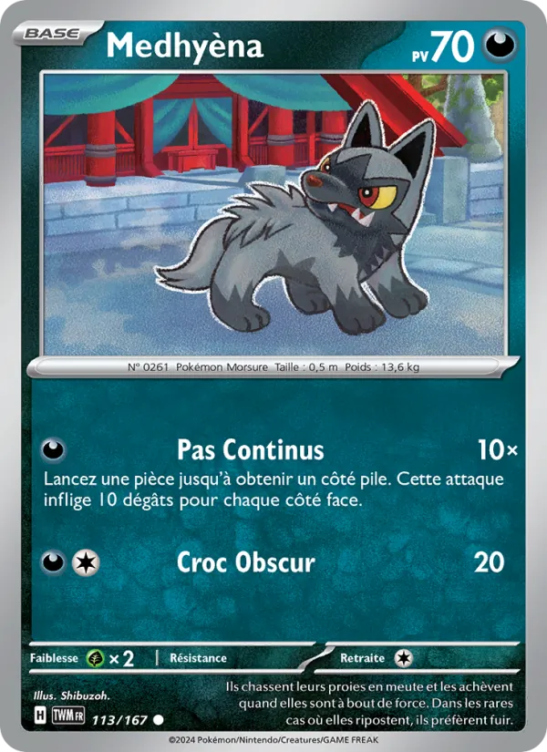 Carte Medhyèna 113/167 – Mascarade Crépusculaire
