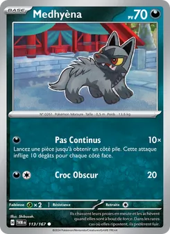 Carte Medhyèna 113/167 – Mascarade Crépusculaire