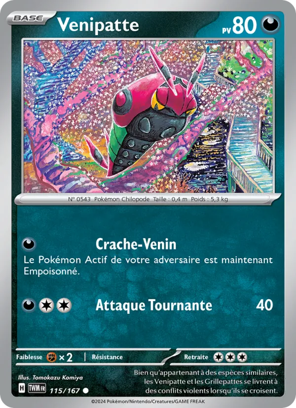Carte Venipatte 115/167 – Mascarade Crépusculaire
