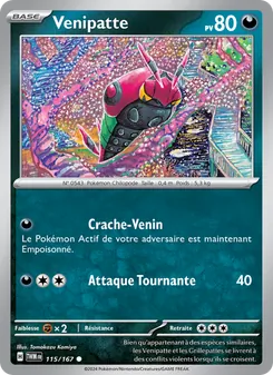 Carte Venipatte 115/167 – Mascarade Crépusculaire