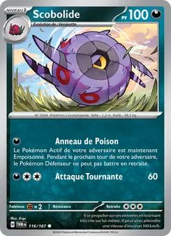 Carte Scobolide 116/167 – Mascarade Crépusculaire
