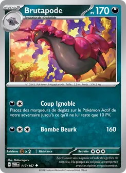 Carte Brutapode 117/167 – Mascarade Crépusculaire