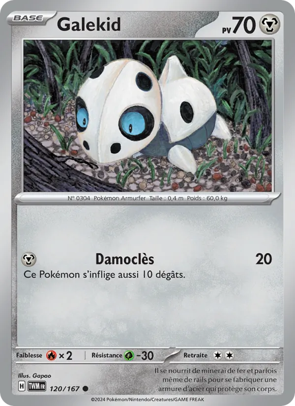 Carte Galekid 120/167 – Mascarade Crépusculaire