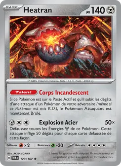 Carte Heatran 123/167 – Mascarade Crépusculaire
