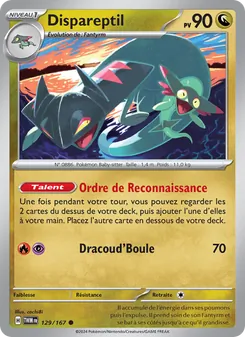Carte Dispareptil 129/167 – Mascarade Crépusculaire