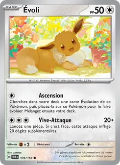 Carte Évoli 135/167 – Mascarade Crépusculaire