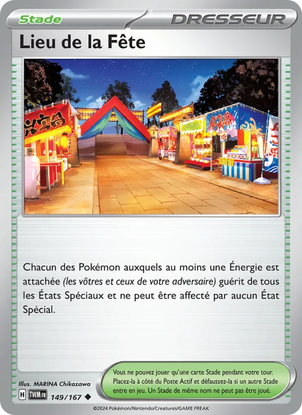 Carte Lieu de la Fête 149/167 – Mascarade Crépusculaire